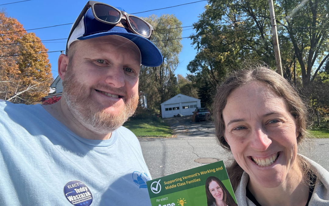 Dan Fingas with Senator Anne Watson